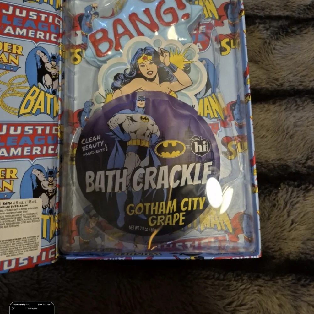 DC COMICS ORIGINALS JUSTICE LEAGUE OF AMERICA BATH SET